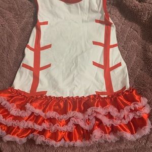 Toddler baseball dress
